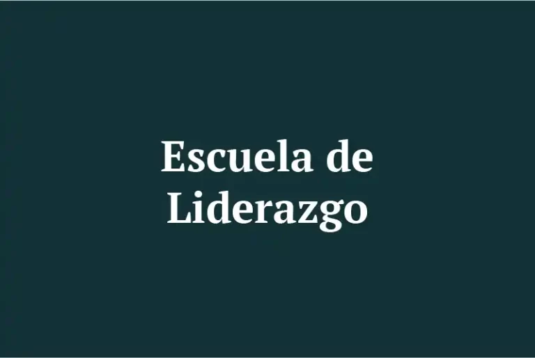 Escuela de Liderazgo