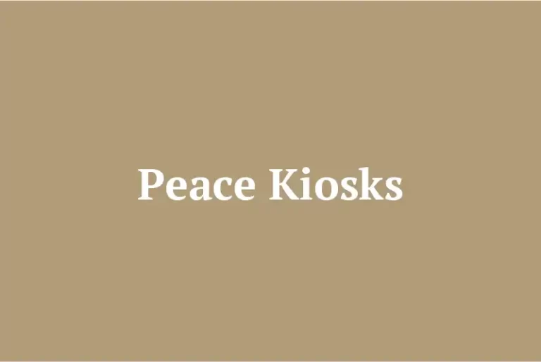 Peace Kiosks
